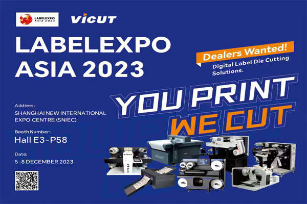 Willkommen am VICUT-Stand auf der LabelExpo Asia 2023!